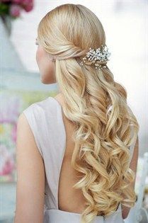 Hairstyles hair semiraccolti bride