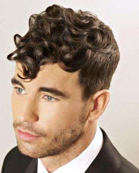 Curly hair male