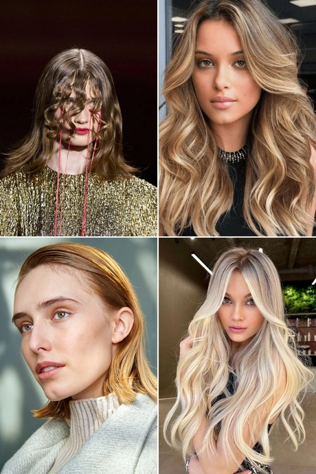 Blonde hair 2024 trends