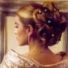 Hairdo from the bride