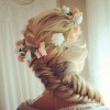 Hairstyle plait to the French